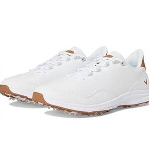 Callaway Women’s White and Brown Golf Shoes 7W